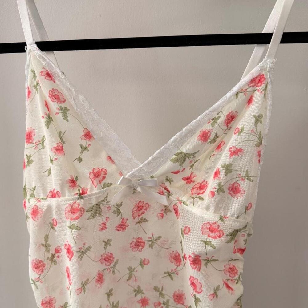 Floral Lace Nightgown Size S